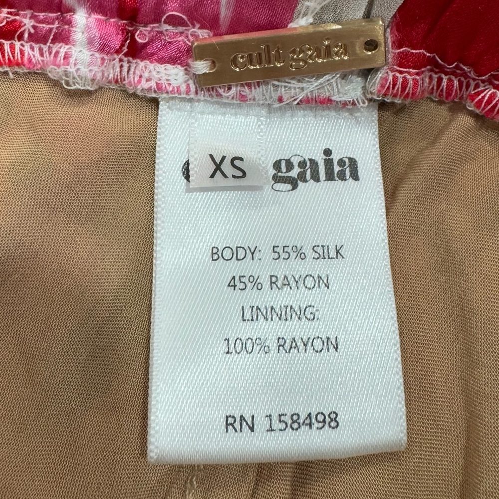 Cult Gaia Women Stacie Floral Pant Size XS - Picture 6 of 7